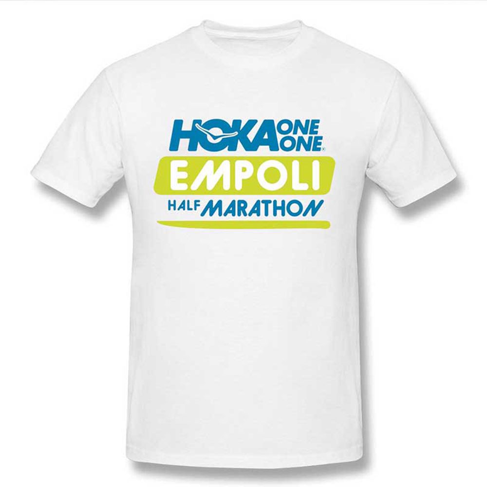 Hoka Mens Tee NZ - Hoka One One O Neck Summer Simple And Generous Cotton White (WDB618792)